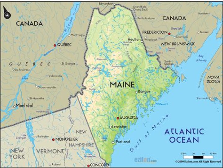 Is Maine a rich state?