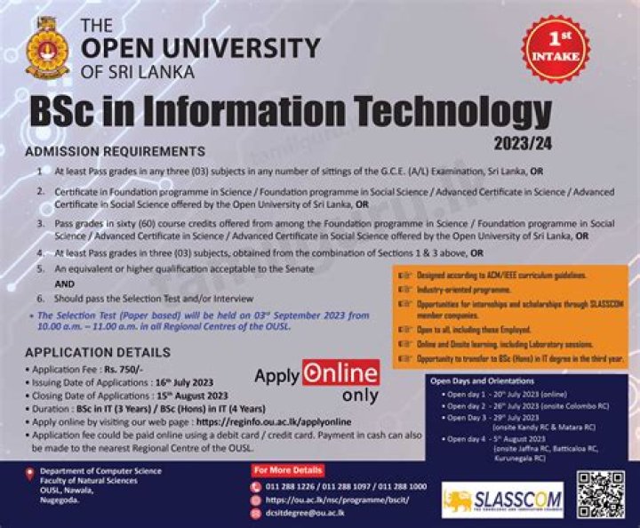 Is maths compulsory for BSc information technology?