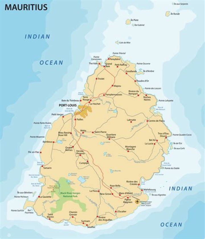 Is Mauritius bigger than Reunion Island?