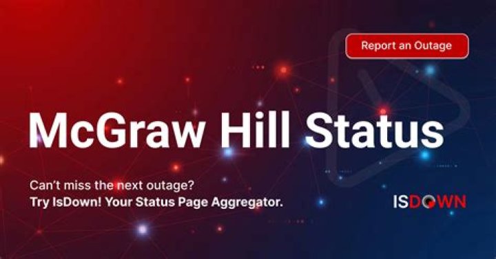 Is McGraw Hill down?