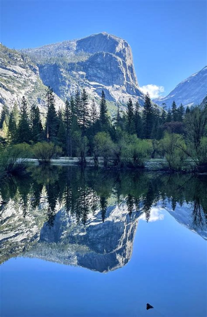 Is Mirror Lake a man made lake?