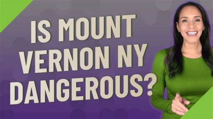 Is Mount Vernon dangerous?