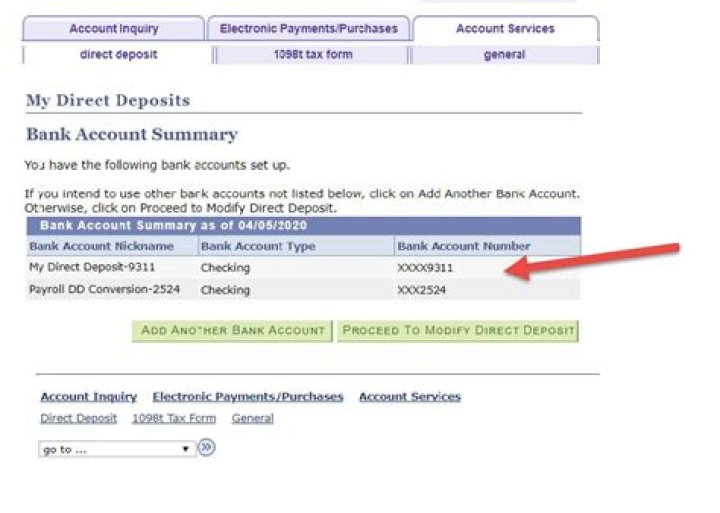 Is my direct deposit number my account number?