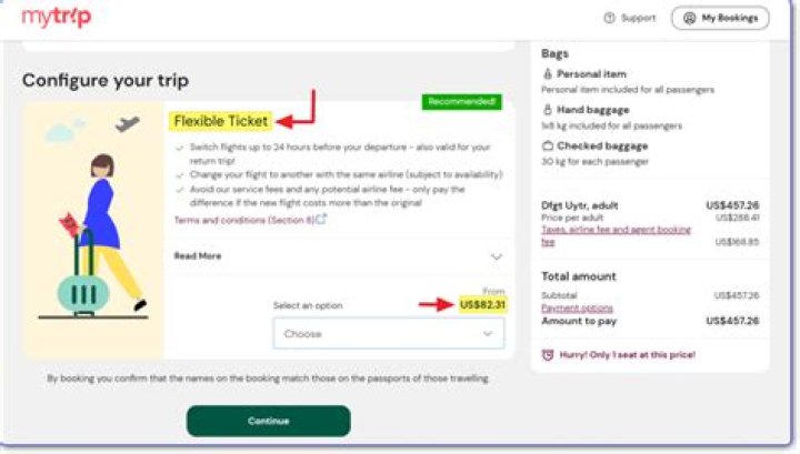 Is mytrip com safe to book flights?