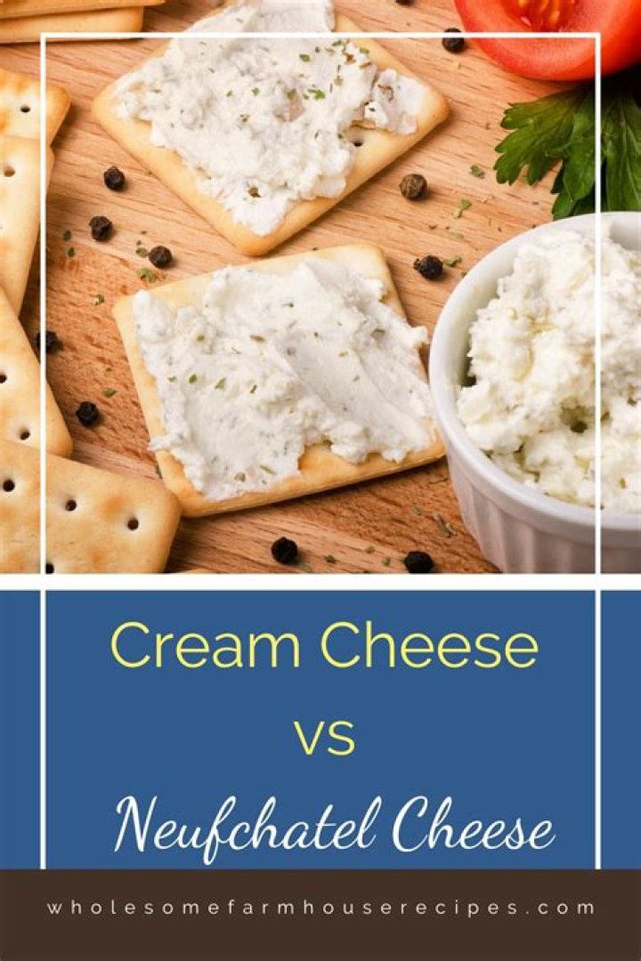 Is Neufchatel cheese and cream cheese the same?