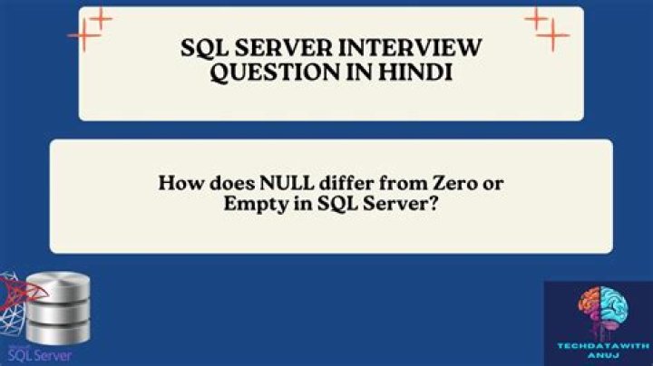 Is null or zero SQL?