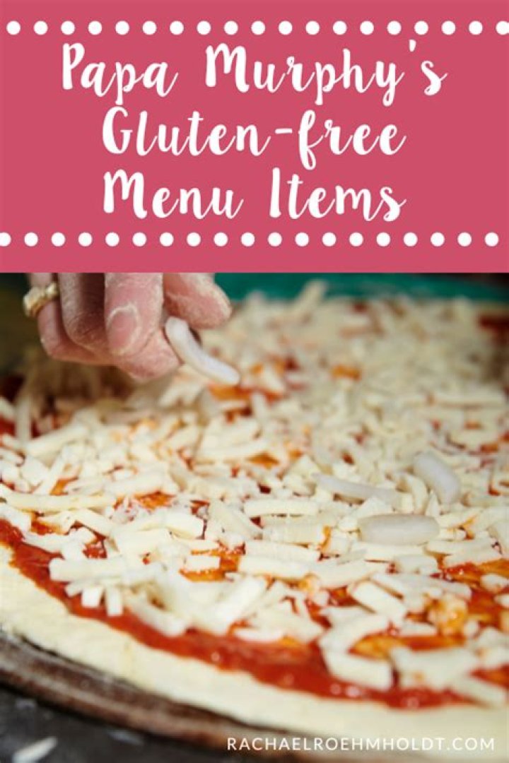 Is Papa Murphy's gluten free crust good?