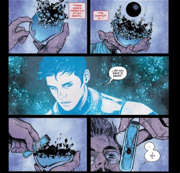 Is Peter Parker Tony Stark's son?