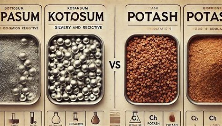 Is potassium and potash the same thing?