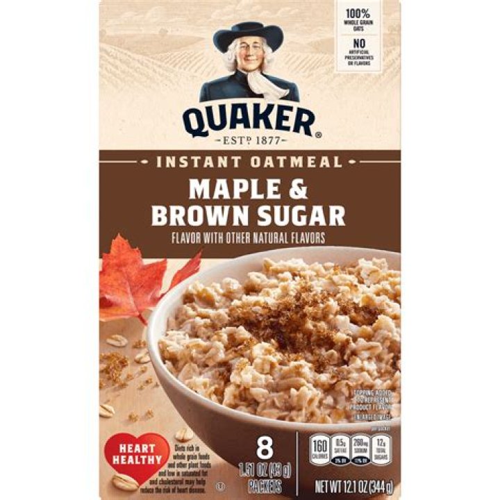 Is Quaker Instant Oatmeal plant based?