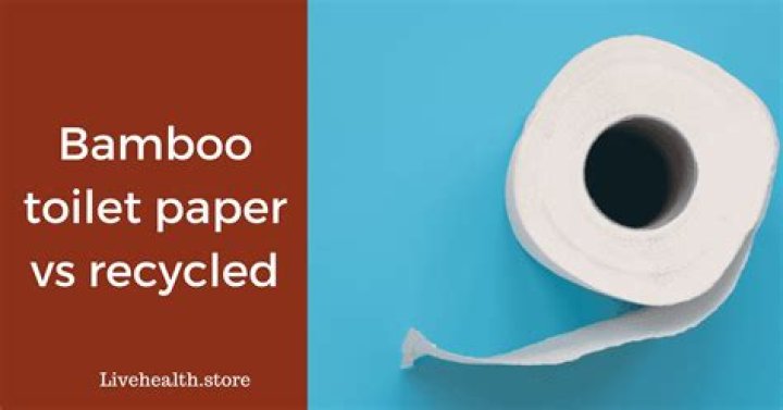 Is recycled toilet paper safe to use?