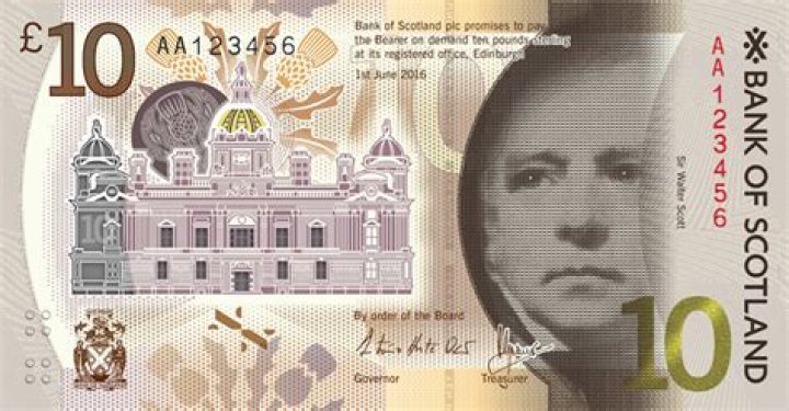 Is Scottish 10 pound note legal tender?