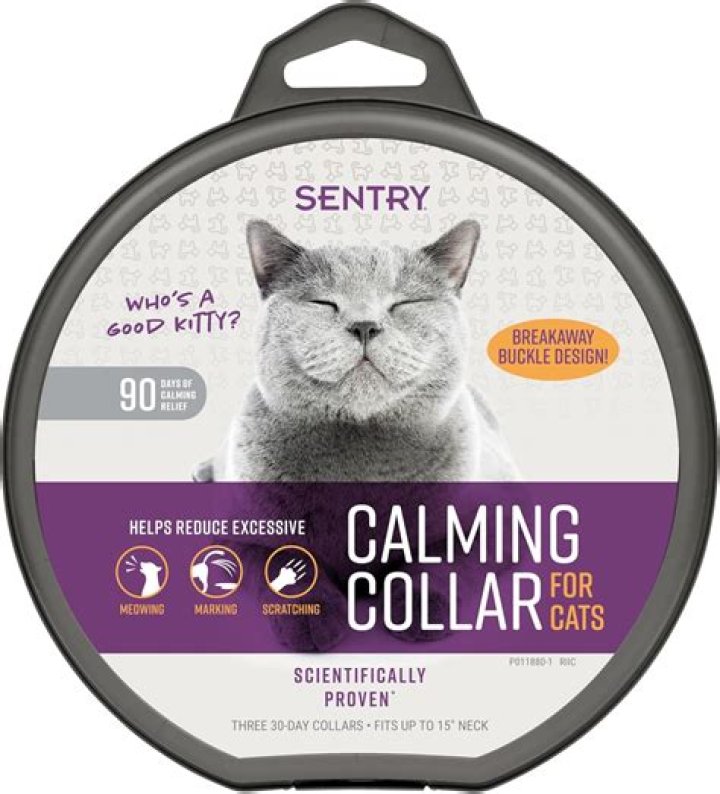 Is Sentry Calming Collar safe for cats?