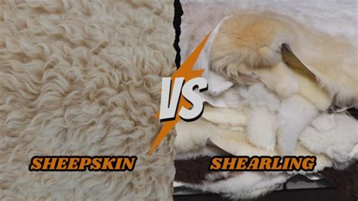 Is sheepskin a shearling?