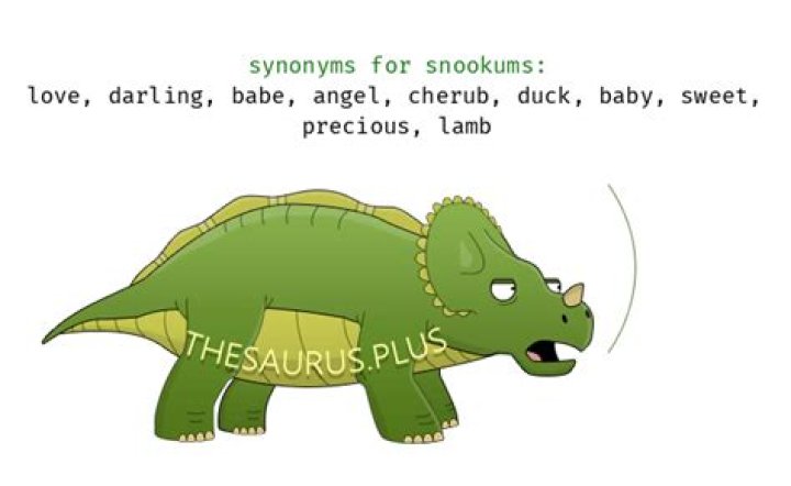 Is snookums a word?