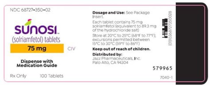 Is Solriamfetol a stimulant?