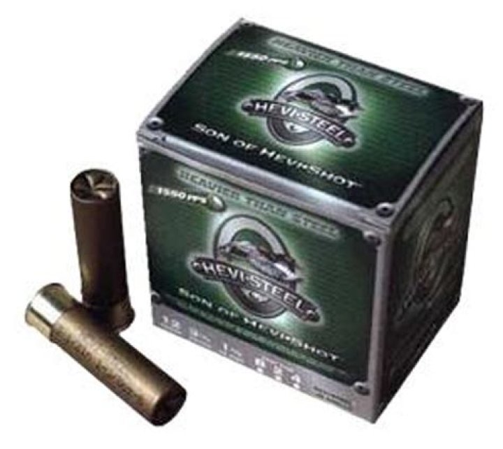 Is steel shot heavier than lead shot?