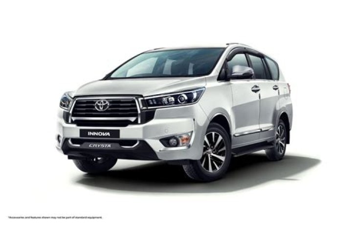 Is sunroof available in Innova Crysta?