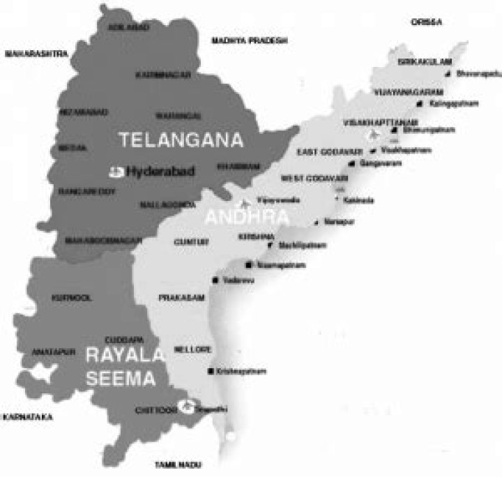 Is Telangana a part of Andhra Pradesh?