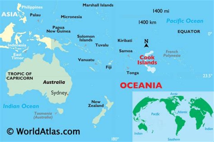 Is the Cook Islands part of New Zealand?