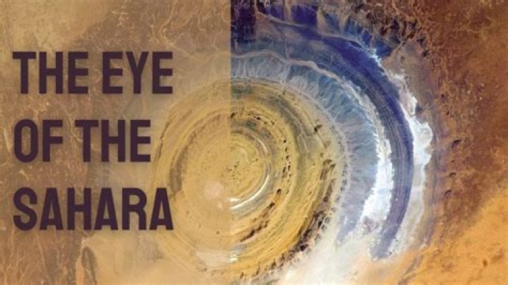 Is the Eye of Sahara real?