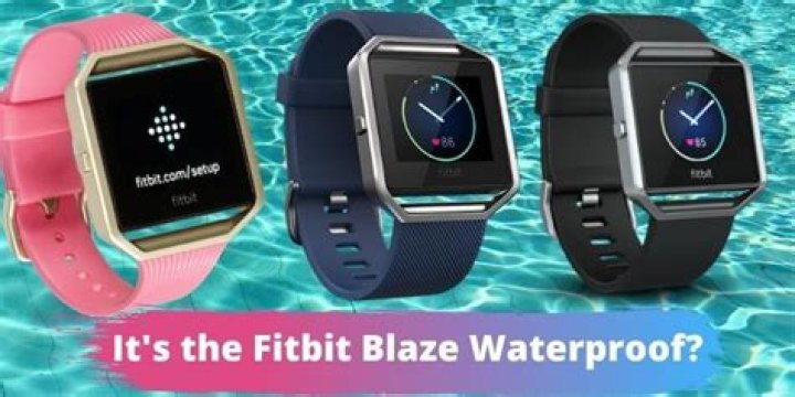 Is the Fitbit blaze swim proof?