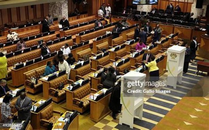 Is the South African parliament open?