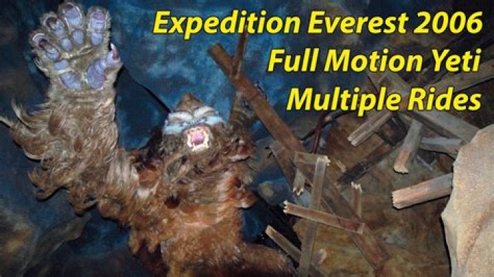 Is the Yeti working on Expedition Everest?