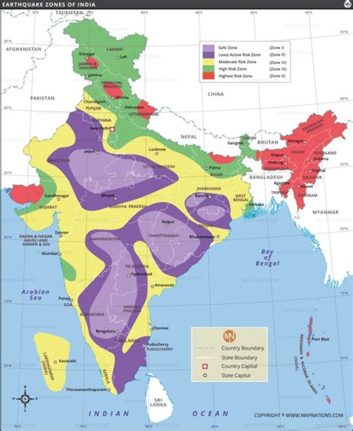 Is there a big earthquake coming in India?