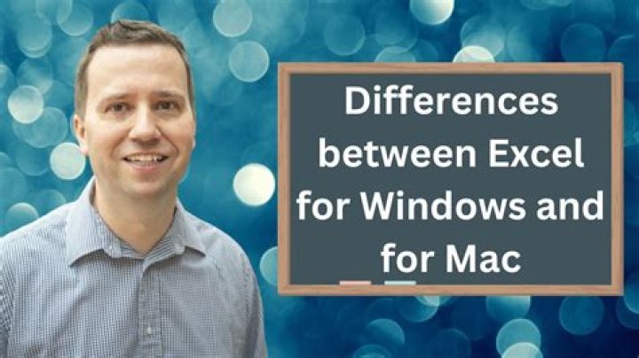 Is there a Mac version of Excel?