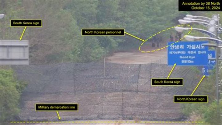 Is there a road from South Korea to North Korea?