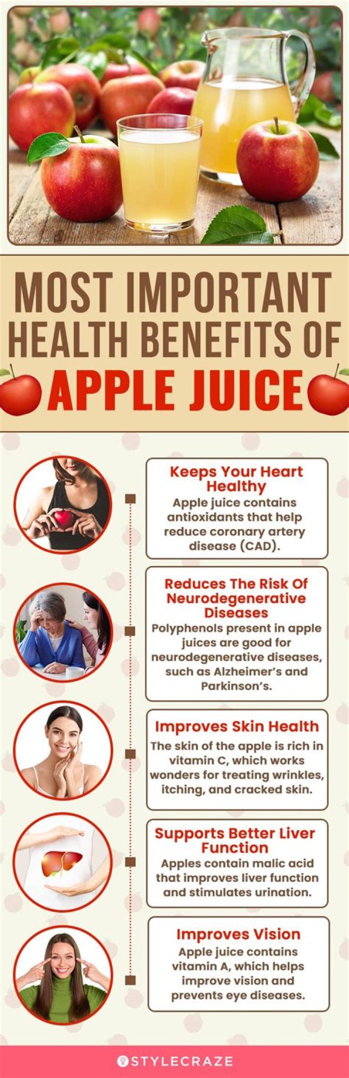 Is there any healthy apple juice?
