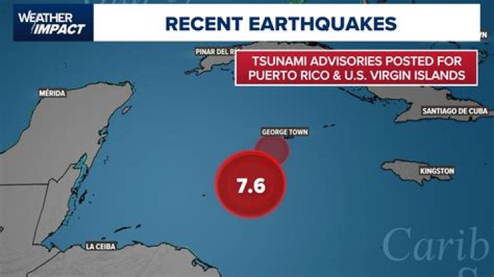 Is there gonna be a tsunami in Puerto Rico?