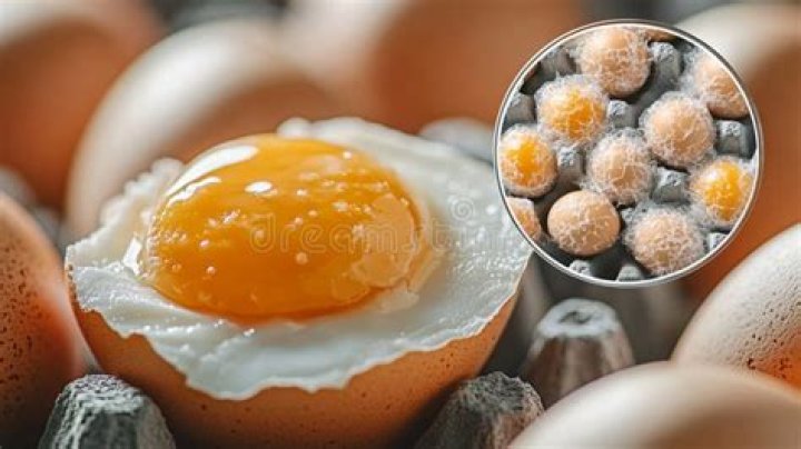 Is there salmonella on the outside of eggs?
