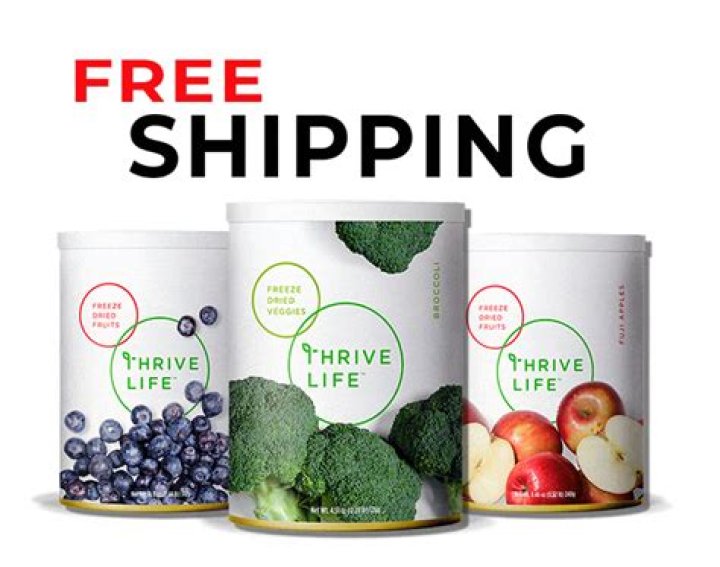 Is thrive free shipping?