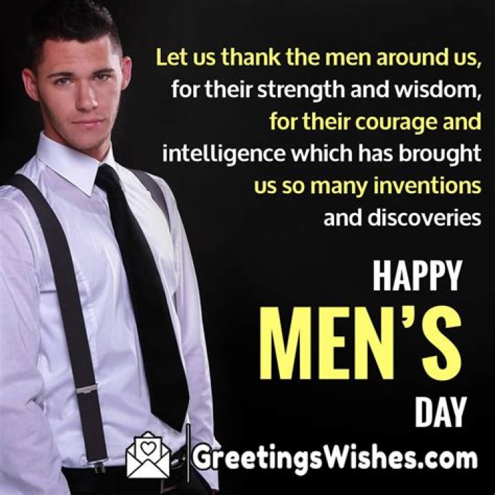 Is today Happy Men's Day?