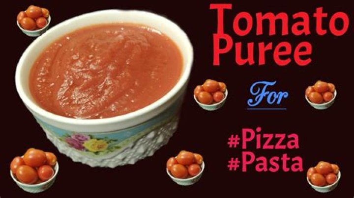 Is tomato puree good for pizza?