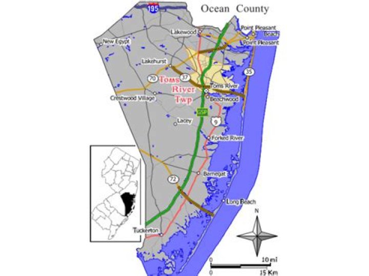 Is Toms River NJ a municipality?