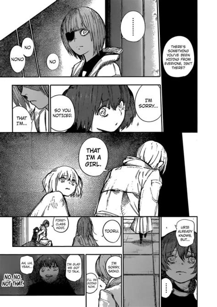 Is Toru from Tokyo Ghoul a girl?