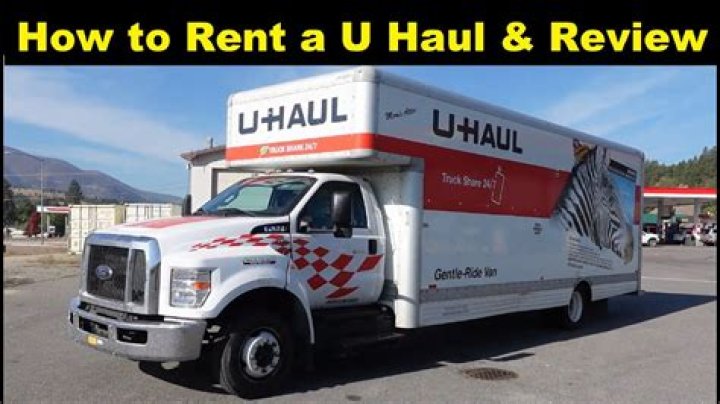 Is U Haul covered by auto insurance?