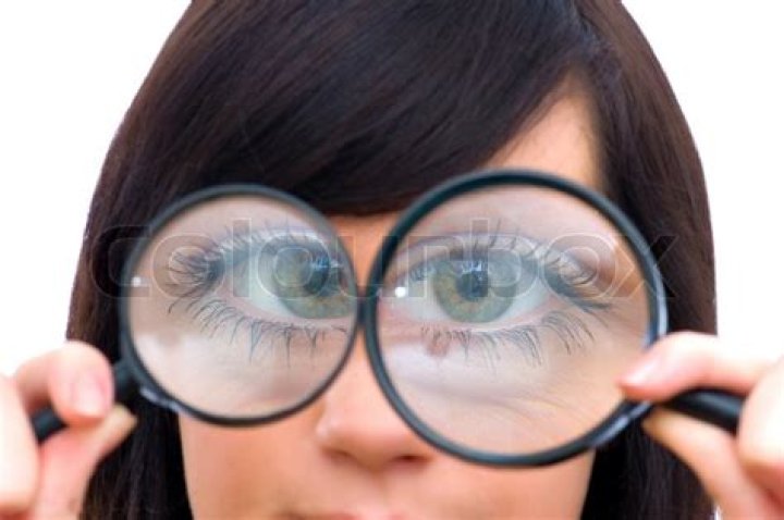 Is wearing magnifying glasses bad for you?