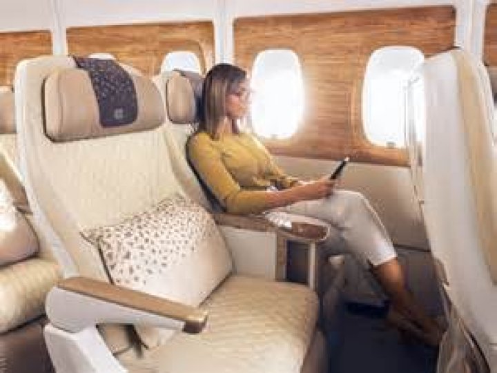 Is WiFi free in Emirates economy class?