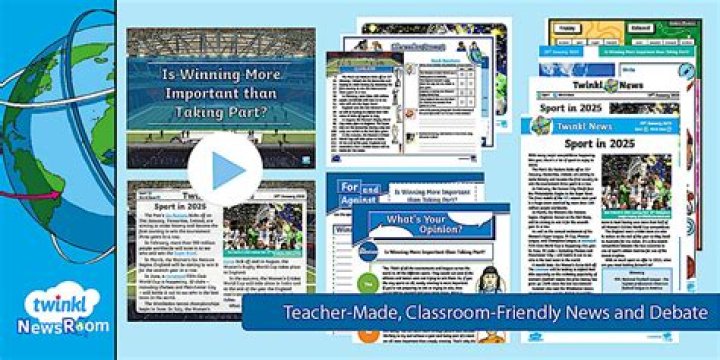 Is winning more important than taking part?