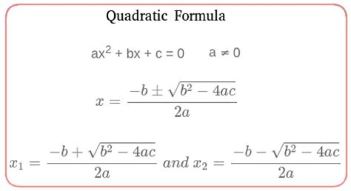 Is x 2 0 a quadratic equation?