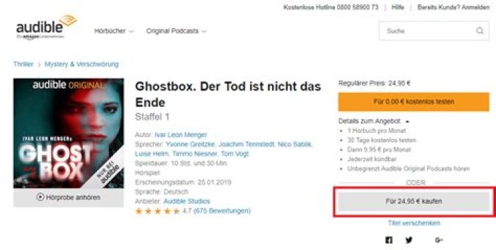 Ist Audible Amazon?