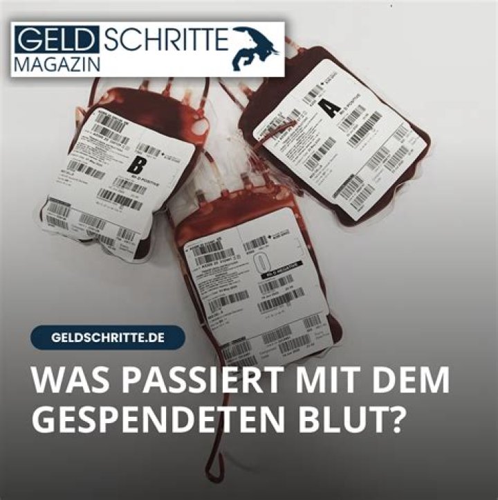 Kann man sein Blut verkaufen?