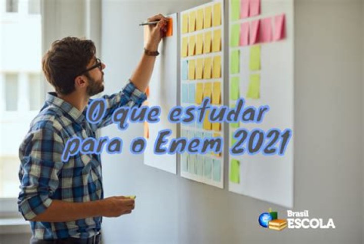 O que estudar para o Enem 2021?