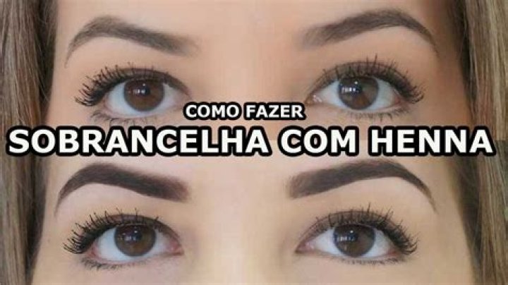 O que fazer para tirar a henna da sobrancelha?