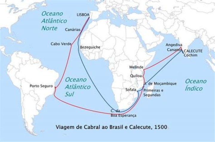 Qual era o destino da viagem de Cabral?