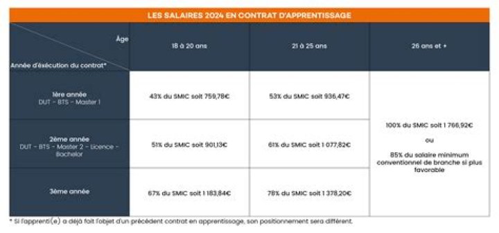 Quel salaire pour un master en alternance ?